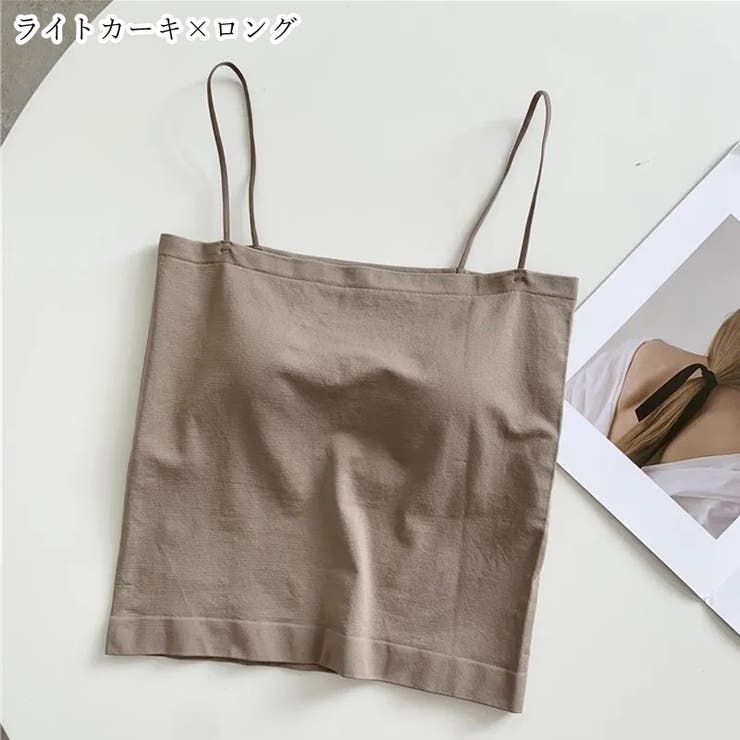 ブラトップ キャミソール カップ付きキャミ | PlusNao | 詳細画像12 