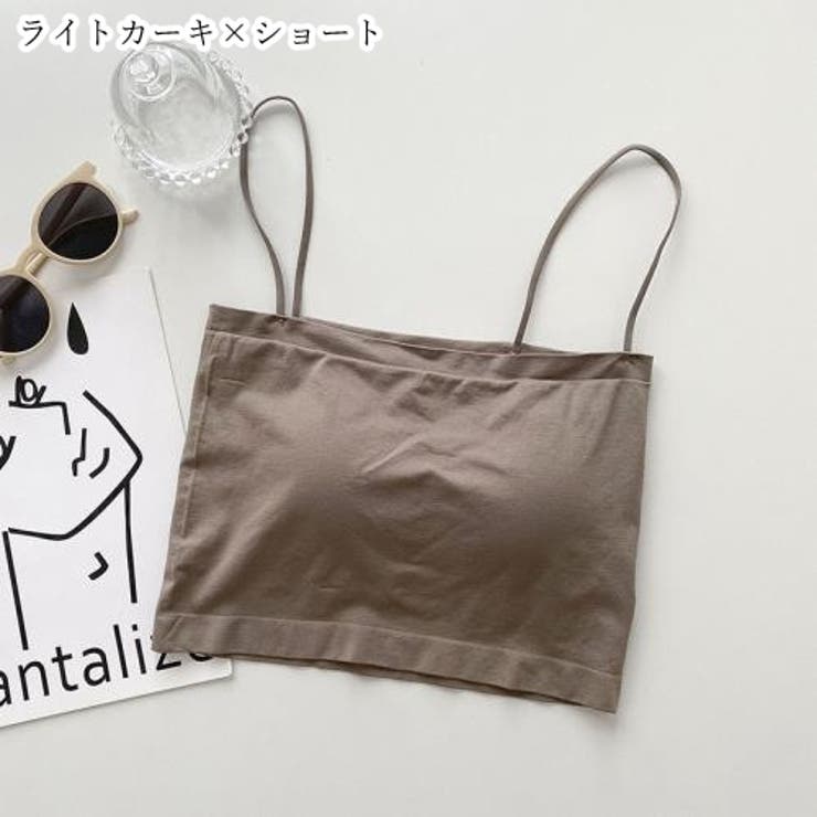 ブラトップ キャミソール カップ付きキャミ | PlusNao | 詳細画像18 