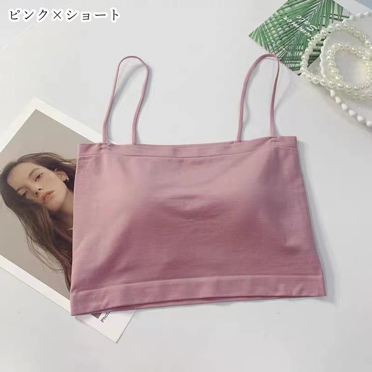 ブラトップ キャミソール カップ付きキャミ | PlusNao | 詳細画像19 