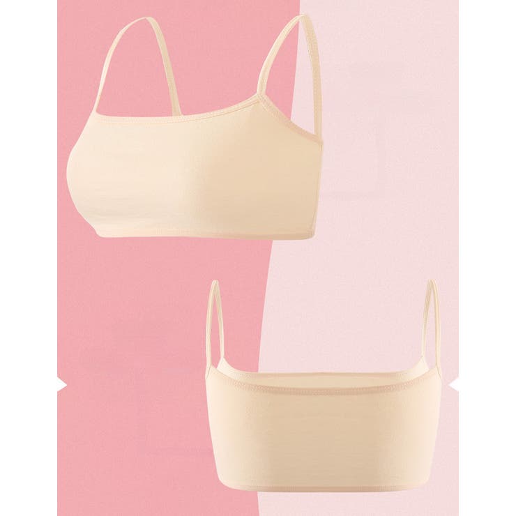 ジュニアブラ ハーフトップ 子供用 | PlusNao | 詳細画像2 