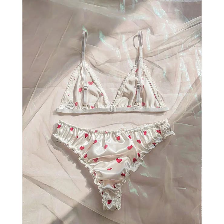 三角ブラ＆ショーツセット レディース インナー | PlusNao | 詳細画像6 