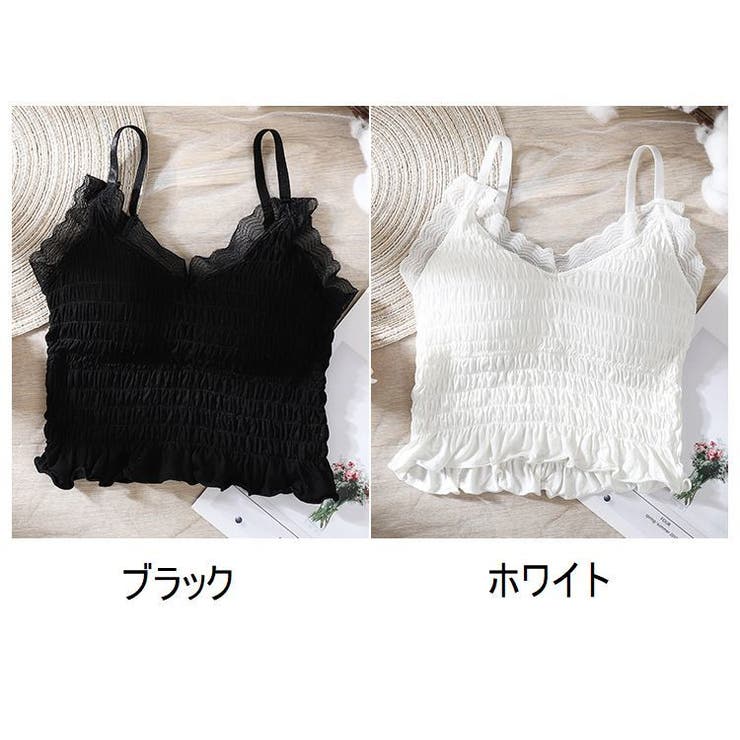 ブラトップ カップ付き キャミソール | PlusNao | 詳細画像18 