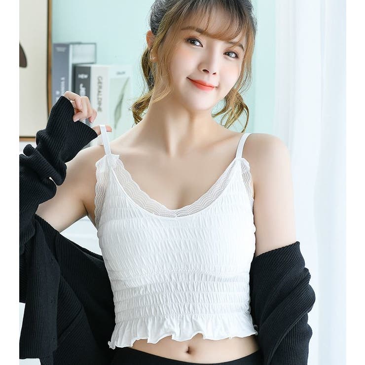 ブラトップ カップ付き キャミソール | PlusNao | 詳細画像2 