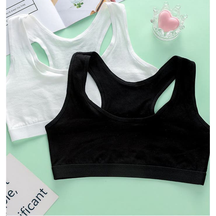 ジュニアブラ ハーフトップ 子供用 | PlusNao | 詳細画像3 