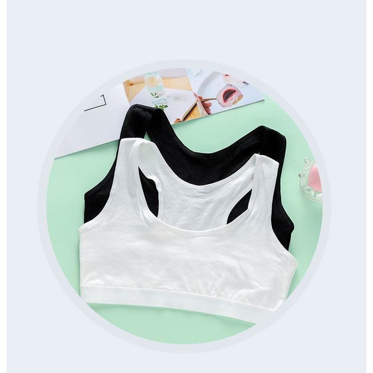 ジュニアブラ ハーフトップ 子供用 | PlusNao | 詳細画像5 