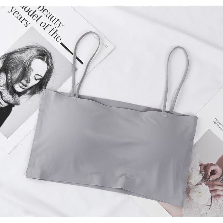 ハーフトップブラ チューブトップブラ ノンワイヤーブラ | PlusNao | 詳細画像6 