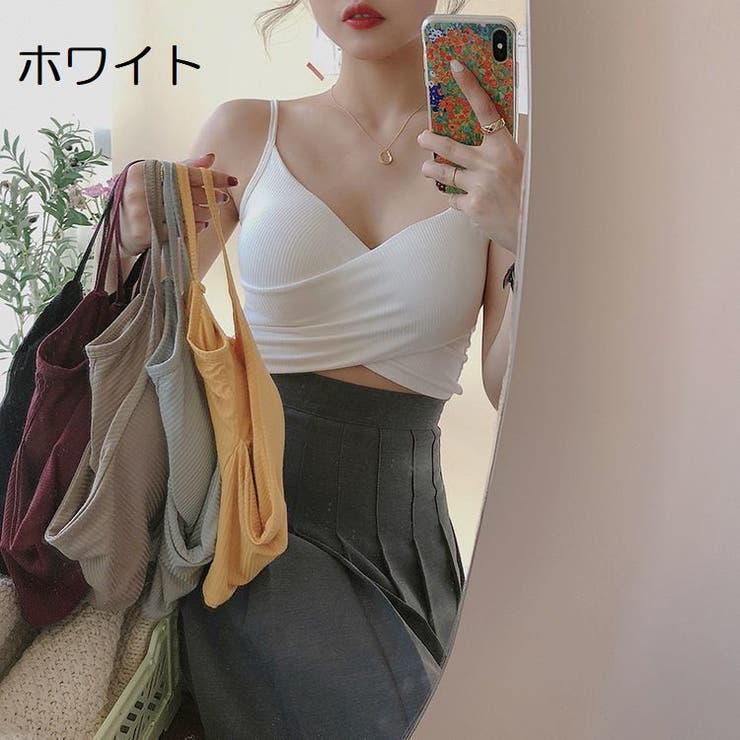 ビスチェ キャミソール ショート丈 | PlusNao | 詳細画像15 