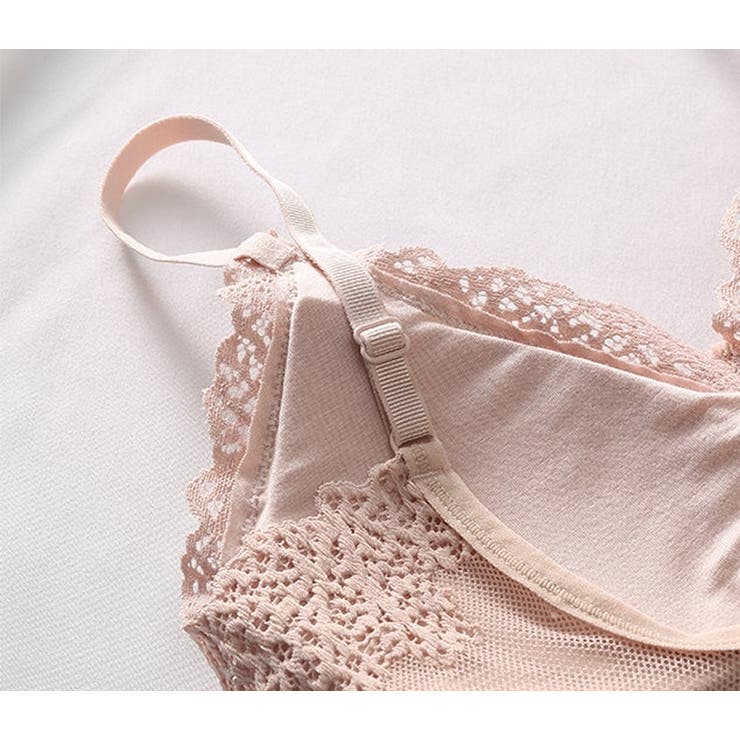 ハーフトップブラ ノンワイヤーブラ キャミソール | PlusNao | 詳細画像14 