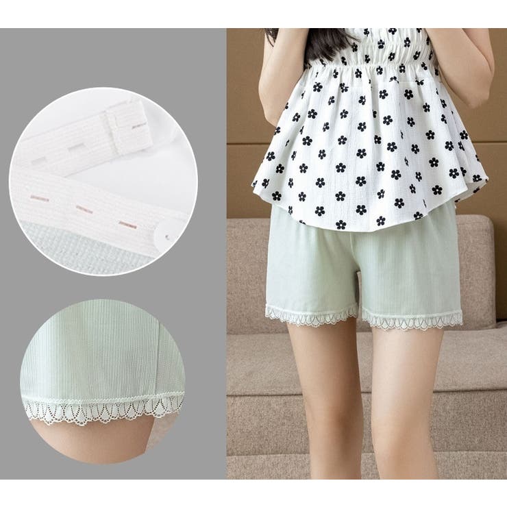 マタニティパンツ ショートパンツ ペチパンツ | PlusNao | 詳細画像8 