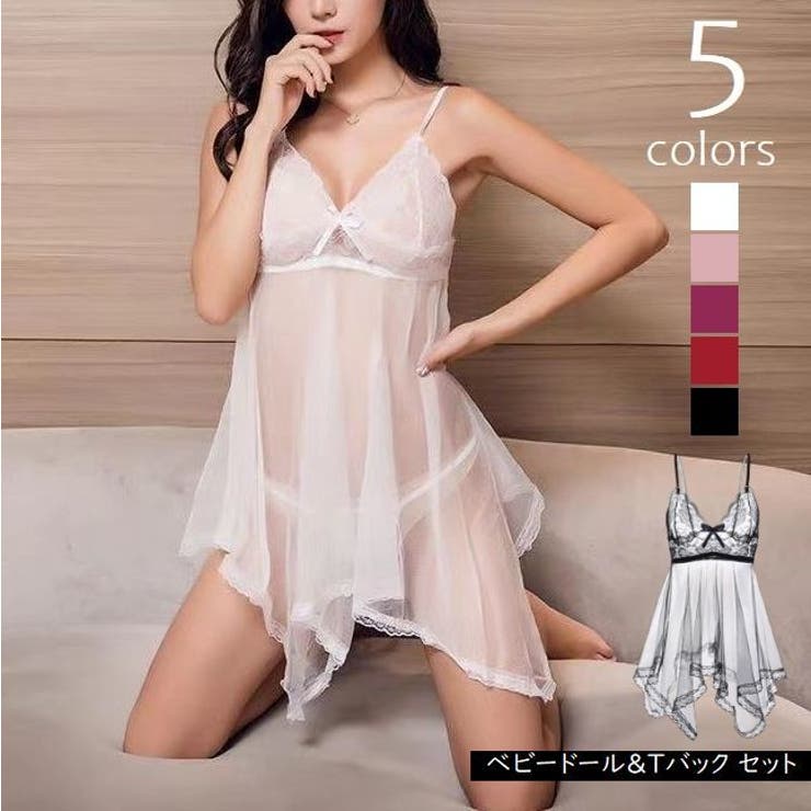 ベビードール スリップ キャミソール | PlusNao | 詳細画像1 