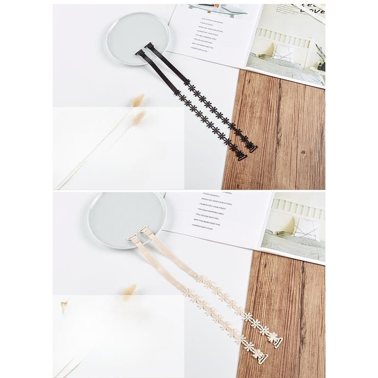 ブラジャーストラップ ブラストラップ 1ペア | PlusNao | 詳細画像6 