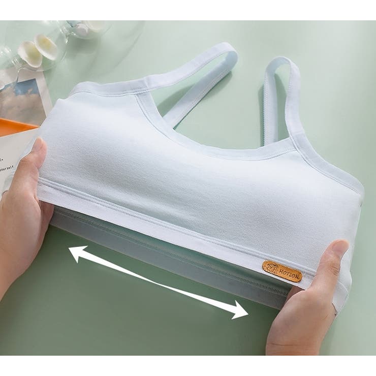 ジュニアブラジャー ハーフトップブラ スポブラ | PlusNao | 詳細画像13 