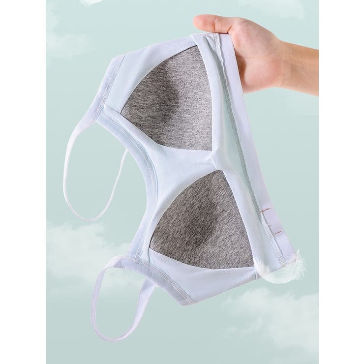 ジュニアブラジャー ハーフトップブラ スポブラ | PlusNao | 詳細画像16 