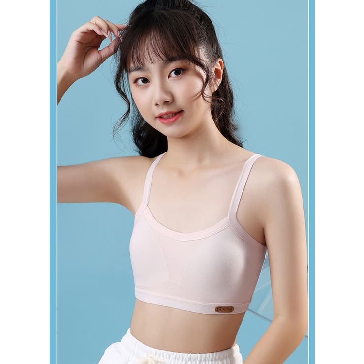 ジュニアブラジャー ハーフトップブラ スポブラ | PlusNao | 詳細画像4 