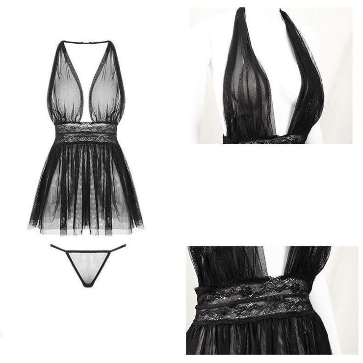 ベビードール Tバックショーツ 2点セット | PlusNao | 詳細画像14 