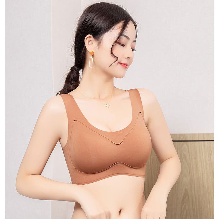 ナイトブラ ノンワイヤーブラ ハーフトップブラ | PlusNao | 詳細画像11 