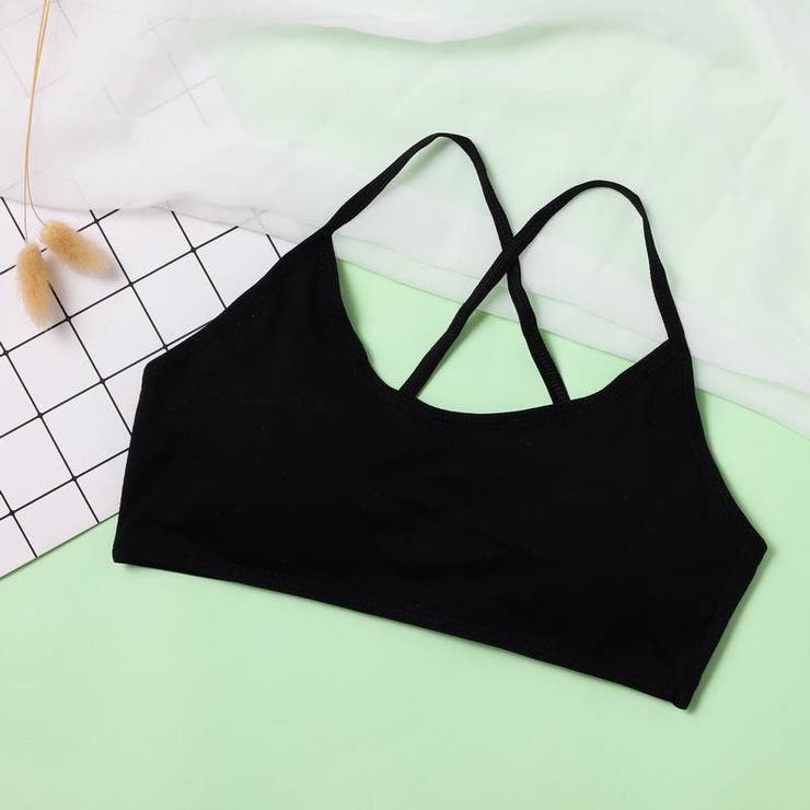 ジュニアブラ ブラジャー ハーフトップブラ | PlusNao | 詳細画像11 