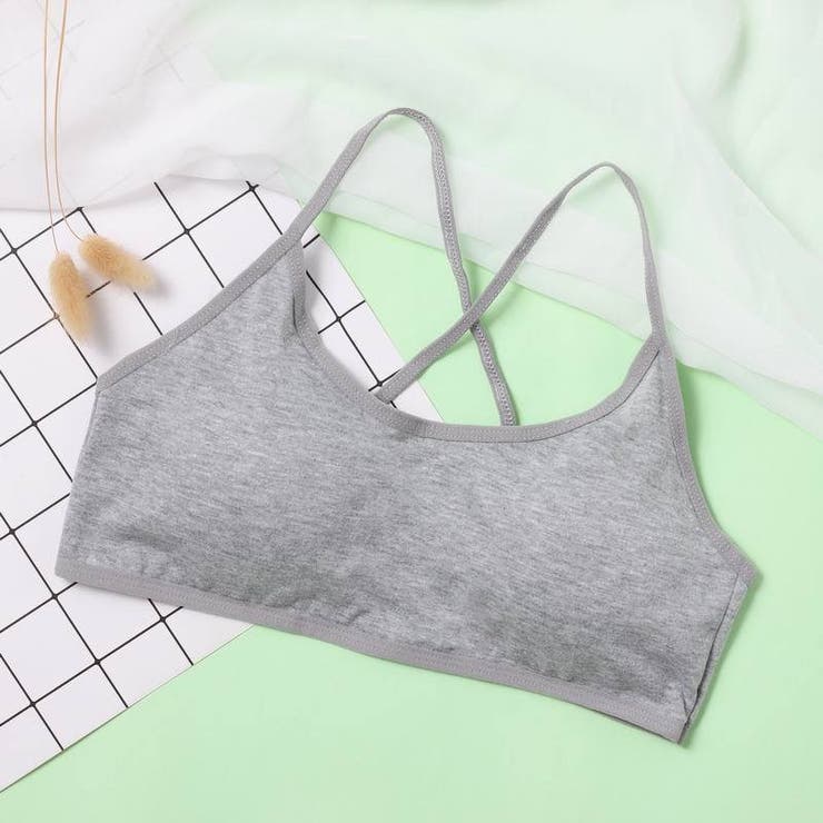 ジュニアブラ ブラジャー ハーフトップブラ | PlusNao | 詳細画像12 