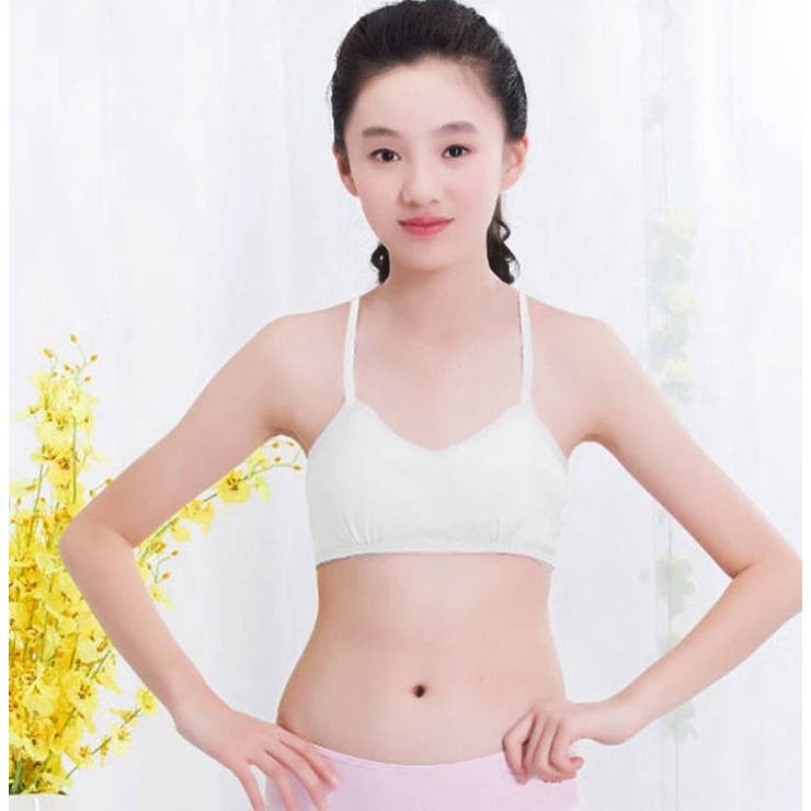 ジュニアブラ ブラジャー ハーフトップブラ | PlusNao | 詳細画像3 