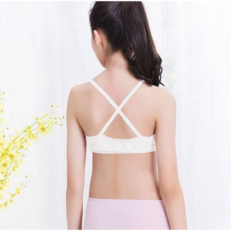 ジュニアブラ ブラジャー ハーフトップブラ | PlusNao | 詳細画像5 