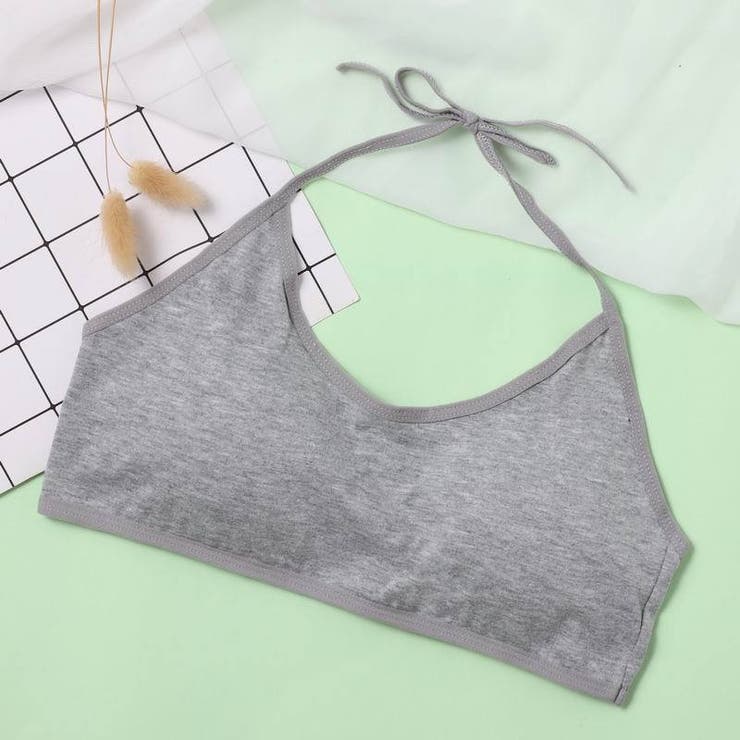 ジュニアブラ ブラジャー ハーフトップブラ | PlusNao | 詳細画像6 