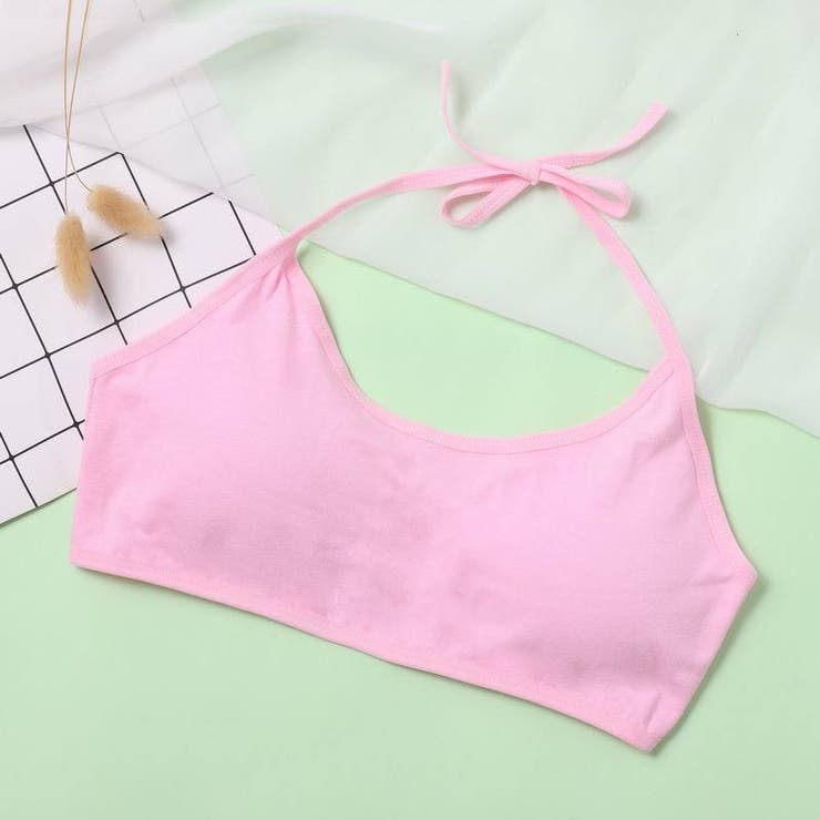 ジュニアブラ ブラジャー ハーフトップブラ | PlusNao | 詳細画像8 