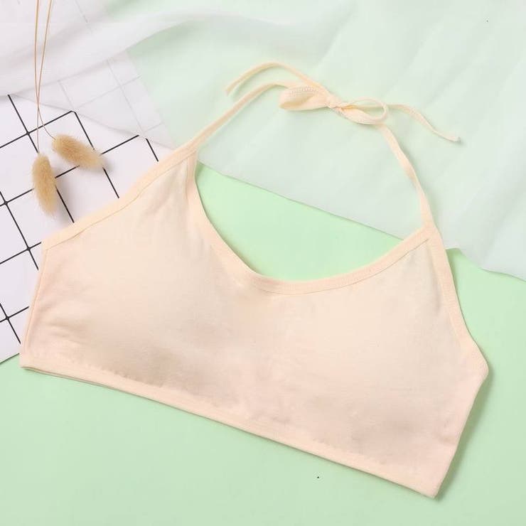 ジュニアブラ ブラジャー ハーフトップブラ | PlusNao | 詳細画像9 