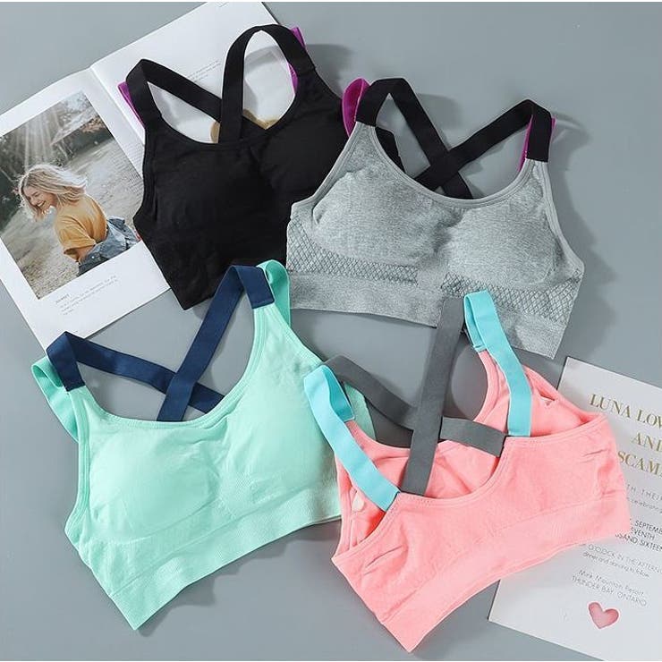 スポーツブラ ブラトップ ハーフトップ | PlusNao | 詳細画像12 