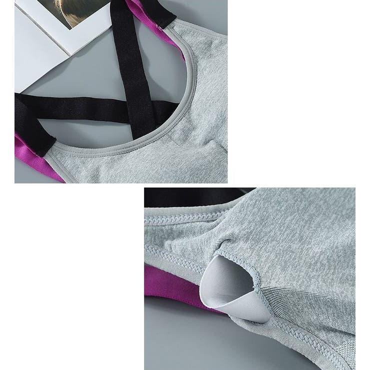 スポーツブラ ブラトップ ハーフトップ | PlusNao | 詳細画像13 