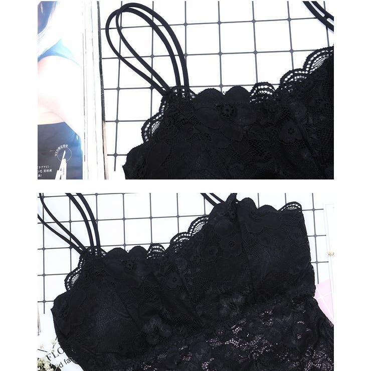 ブラトップ ハーフトップブラ ノンワイヤーブラ | PlusNao | 詳細画像18 