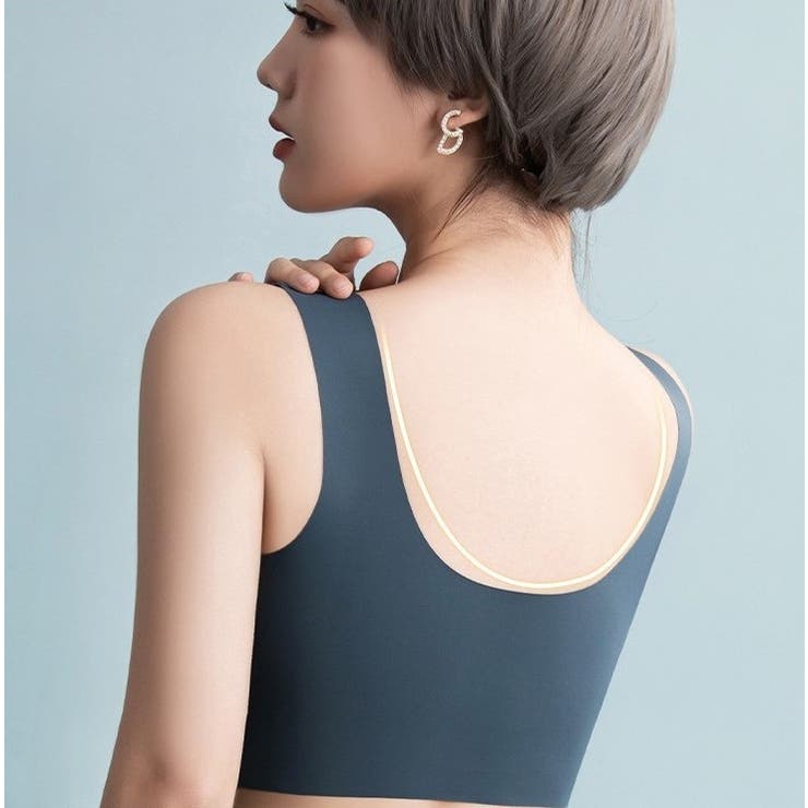 ノンワイヤーブラ ハーフトップブラ レディース | PlusNao | 詳細画像6 