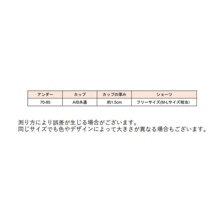 ブラジャー ショーツ 上下セット | PlusNao | 詳細画像20 