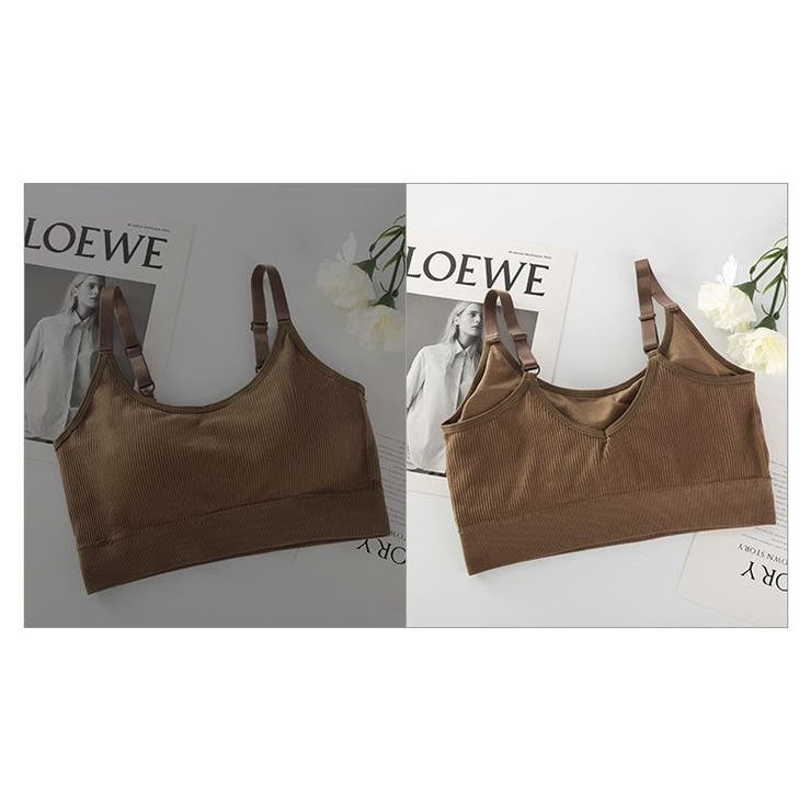 ハーフトップブラ ノンワイヤーブラ レディース | PlusNao | 詳細画像6 