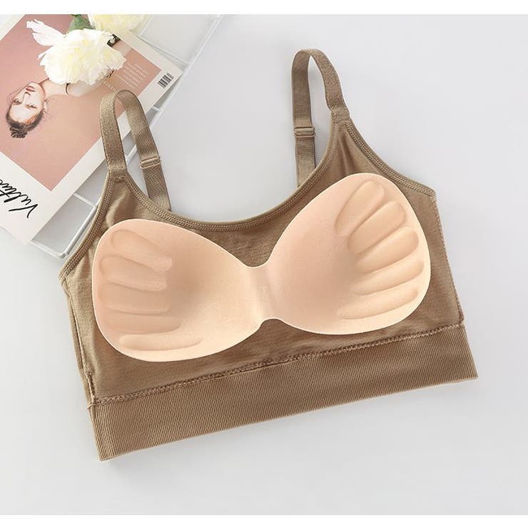 ハーフトップブラ ノンワイヤーブラ レディース | PlusNao | 詳細画像8 