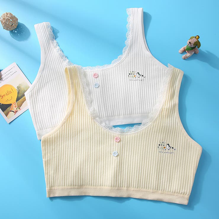 ハーフトップブラ ノンワイヤーブラ スポーツブラ | PlusNao | 詳細画像3 