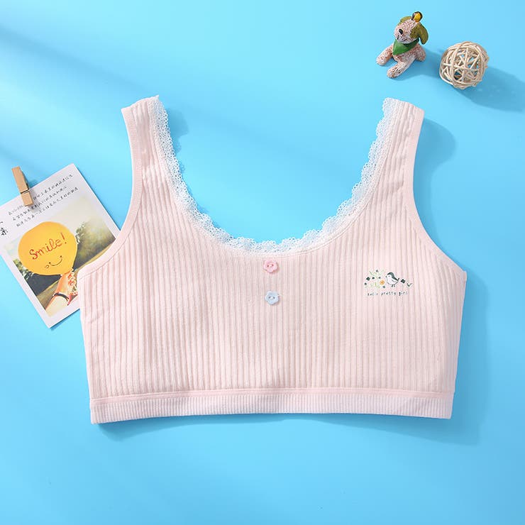 ハーフトップブラ ノンワイヤーブラ スポーツブラ | PlusNao | 詳細画像6 