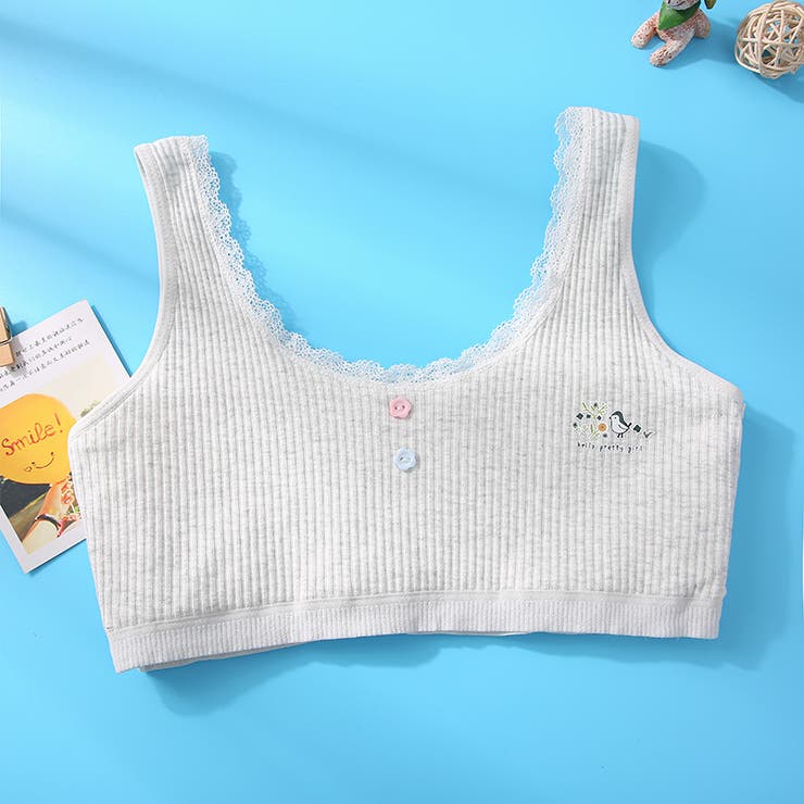 ハーフトップブラ ノンワイヤーブラ スポーツブラ | PlusNao | 詳細画像7 