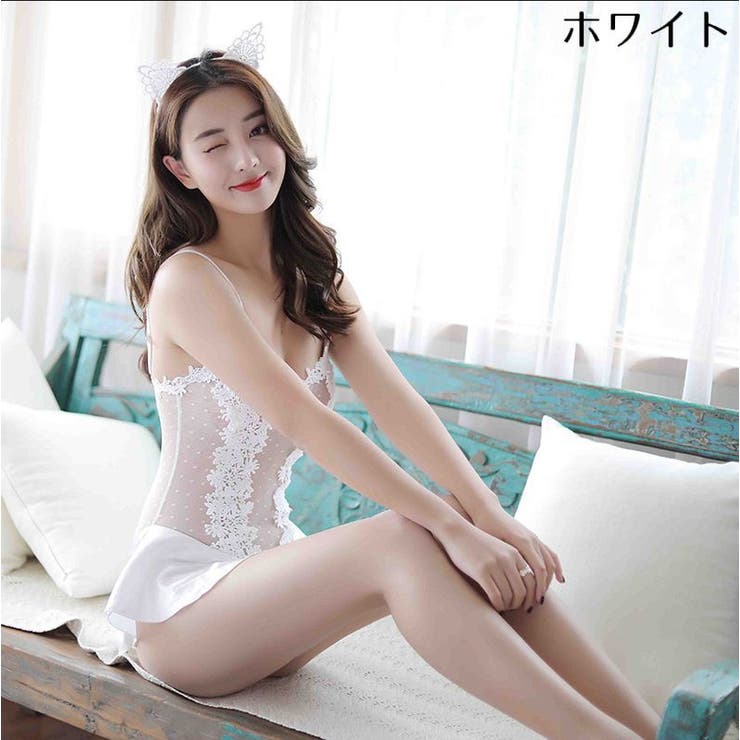 ベビードール ショーツ一体型 レディース | PlusNao | 詳細画像17 