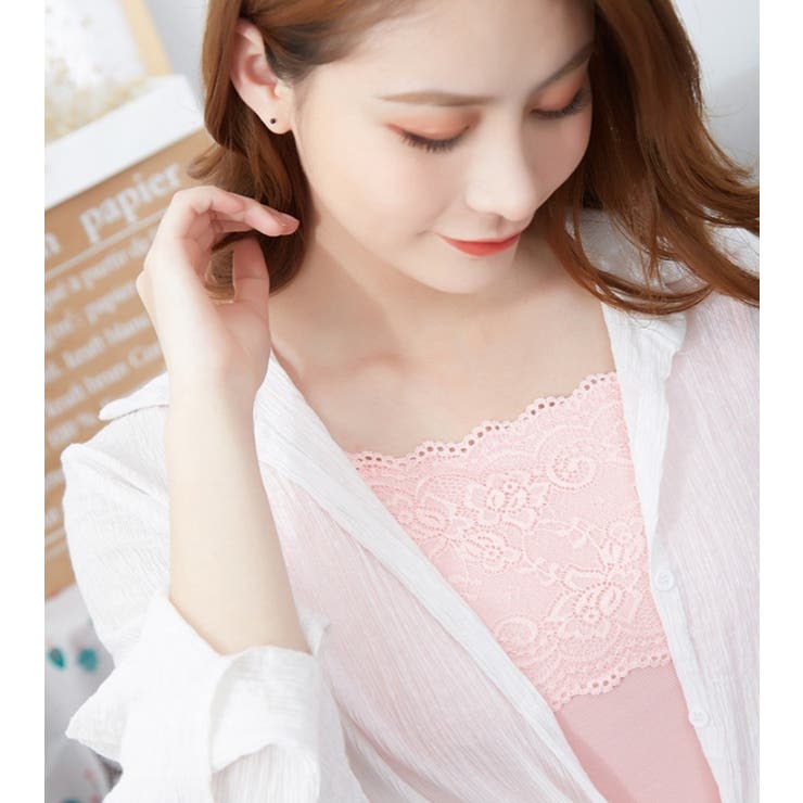 タンクトップ レース レディース | PlusNao | 詳細画像11 