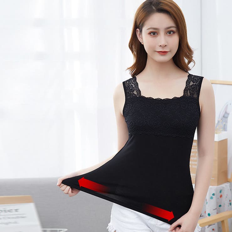 タンクトップ レース レディース | PlusNao | 詳細画像7 