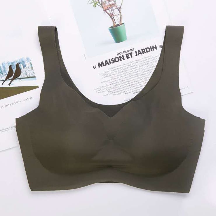 ノンワイヤーブラ ハーフトップ シームレスブラジャー | PlusNao | 詳細画像10 