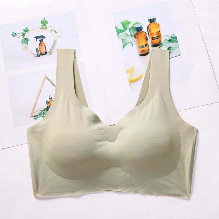 ノンワイヤーブラ ハーフトップ シームレスブラジャー | PlusNao | 詳細画像14 