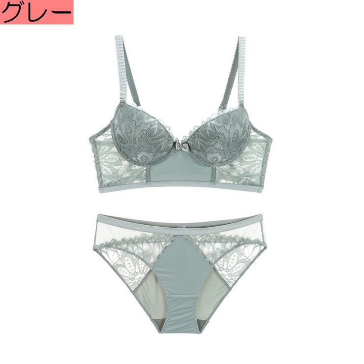 ブラ＆ショーツセット 2点セット 総レース | PlusNao | 詳細画像19 