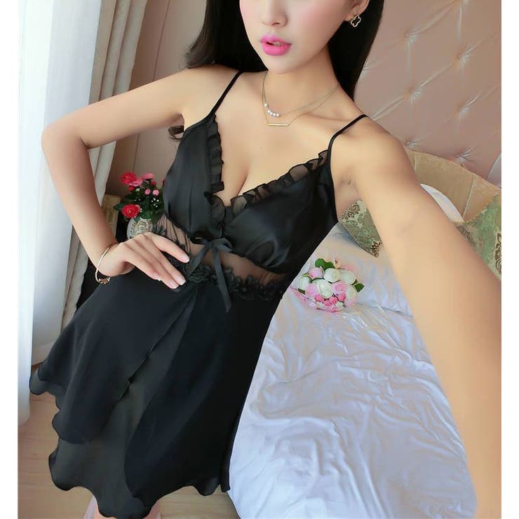 ベビードール スリップ レディース | PlusNao | 詳細画像4 