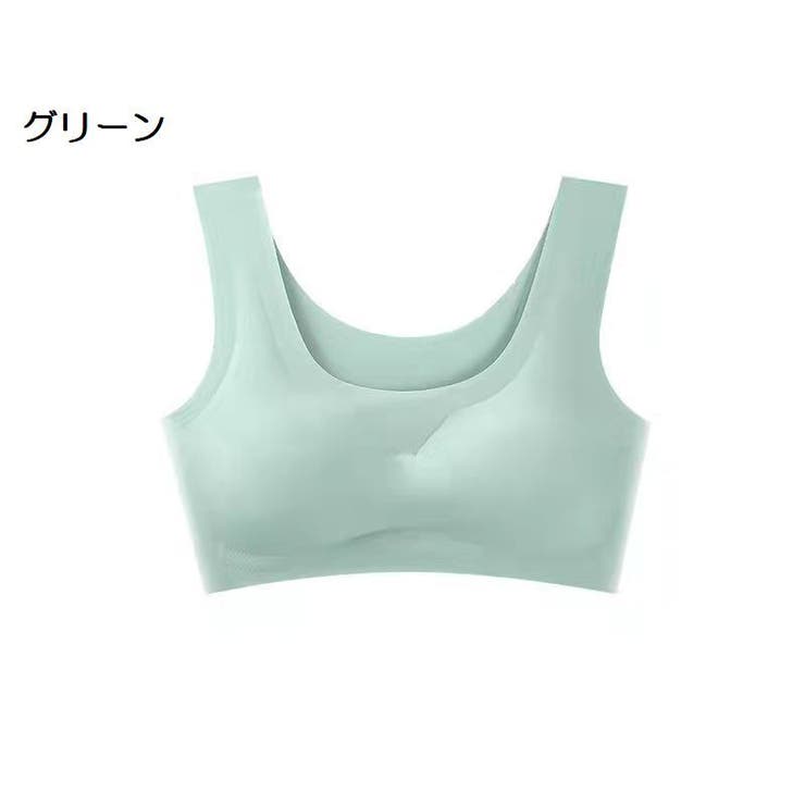 ハーフトップブラ ノンワイヤーブラ ブラジャー | PlusNao | 詳細画像16 