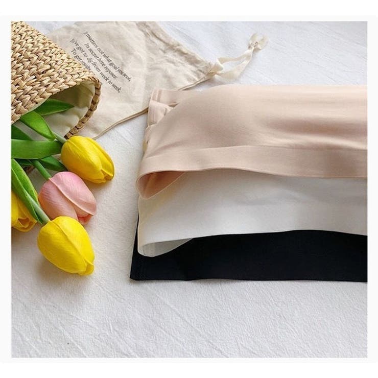 ストラップレスブラ チューブトップブラ ブラジャー | PlusNao | 詳細画像14 