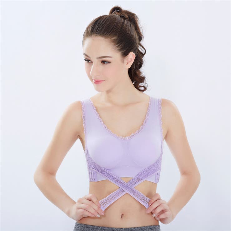 ナイトブラ ノンワイヤー ハーフトップブラ | PlusNao | 詳細画像2 