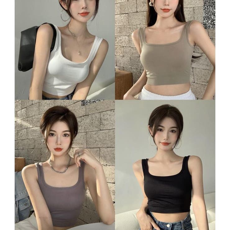 ブラトップ タンクトップ レディース | PlusNao | 詳細画像11 