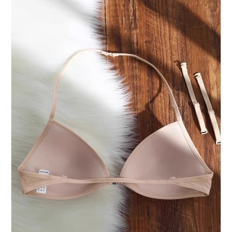 三角ブラ ノンワイヤーブラ ブラジャー | PlusNao | 詳細画像17 