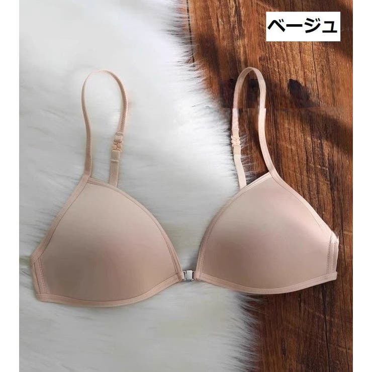 三角ブラ ノンワイヤーブラ ブラジャー | PlusNao | 詳細画像19 